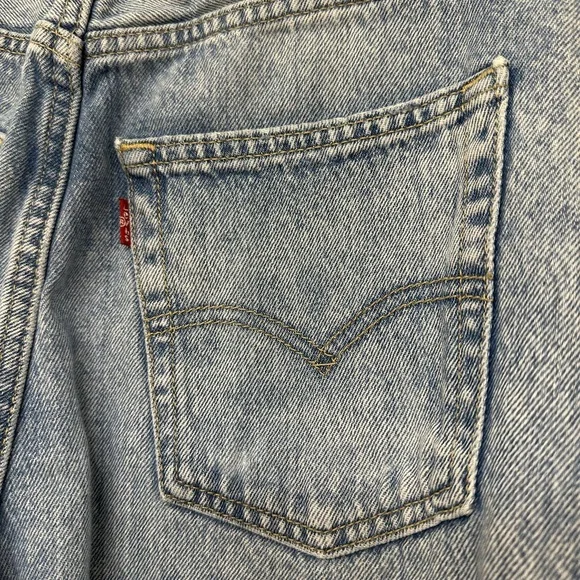 Levi’s 94 Baggy Jeans Light Wash Size 27 - Picture 3 of 10